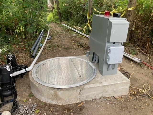 Lift Station After